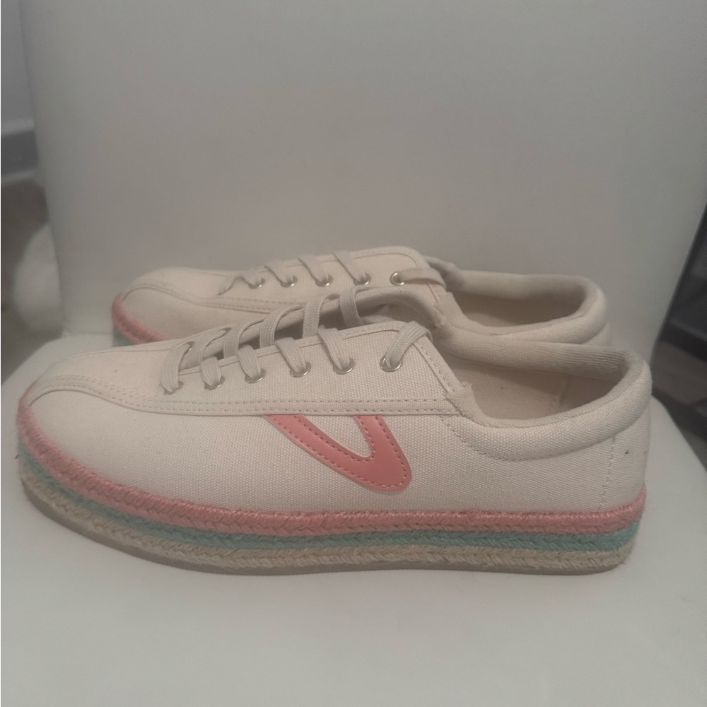 Tretorn Nylite Tri colored Espradille Size 9 - Picture 5 of 11